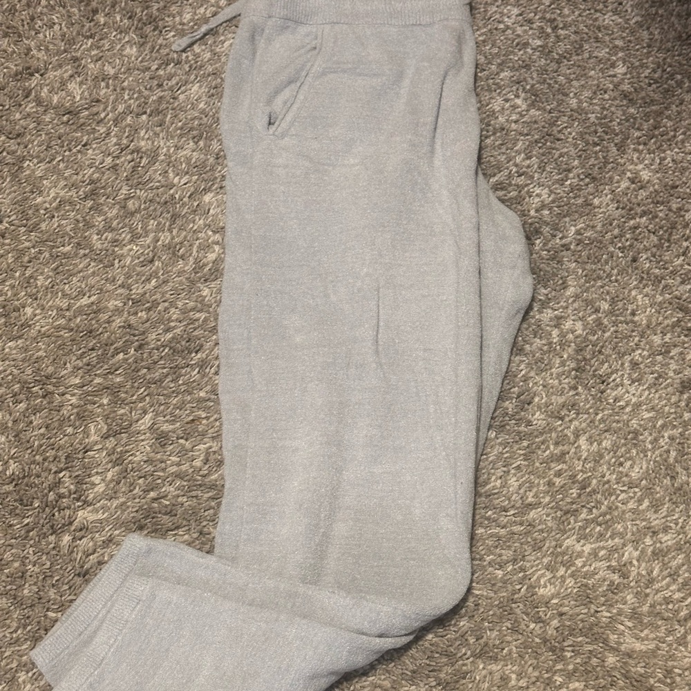 Barefoot Dreams Light Gray Sweatpants